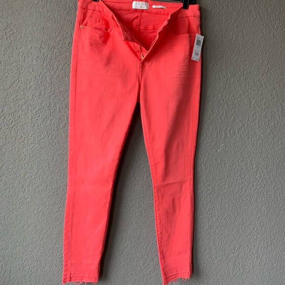Jen7 by 7 for all mankind 8 fuchsia ankle skinny - Picture 2 of 8